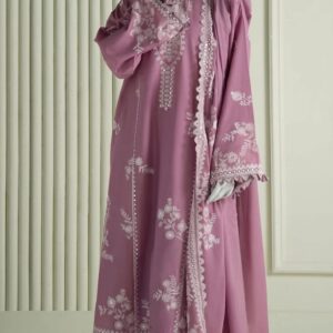 3PC EMBROIDERED LAWN SUIT CS 85