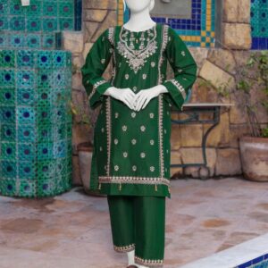 2Pc LAWN Fully Embroidered Dress KH-177